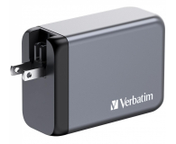VERBATIM Ładowarka GNC-240 32205 GaN 240W, PD 3.1, QC 3.0 3x USB-C, 1x USB-A, UE / UK ANVE24W7AQGG - 1199647 - zdjęcie 3